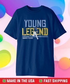 Wander Franco Young Legend Official T-Shirt