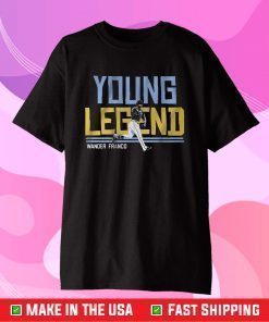 Wander Franco Young Legend Official T-Shirt