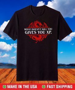 What Doesn't Kill You Gives You XP T-Shirt