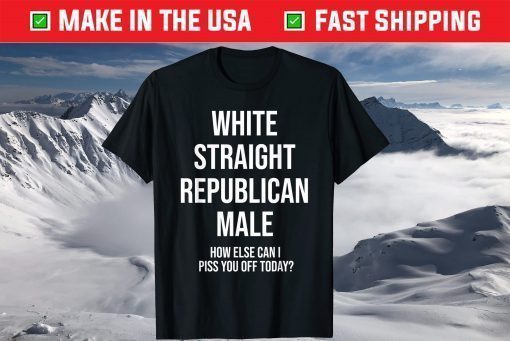 White Straight Republican Male Classic T-Shirt