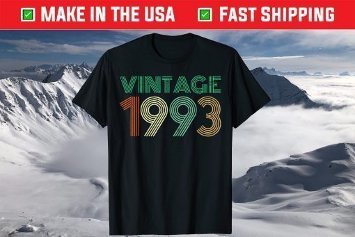 28th Birthday Vintage 1993 T-Shirt