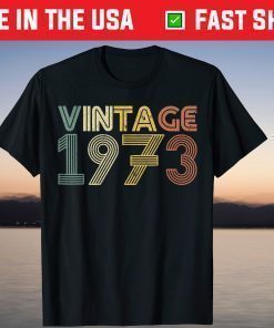 46th Birthday Vintage 1973 T-Shirt