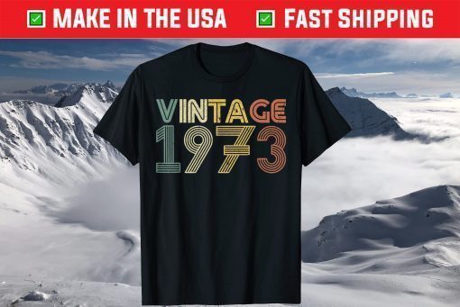 46th Birthday Vintage 1973 T-Shirt