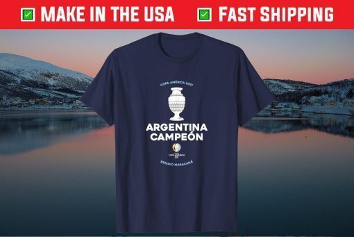 Argentina Champion America Cup 2021 Shirt