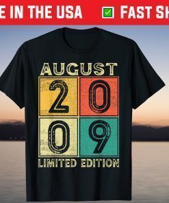 August 2009 Limited Edition 12th Birthday Classic T-Shirt