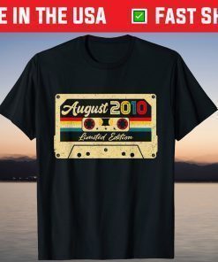 August 2010 11th Birthday Cassette Tape Classic T-Shirt