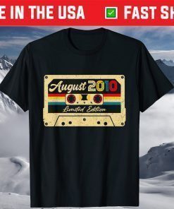 August 2010 11th Birthday Cassette Tape Classic T-Shirt