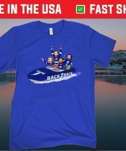 Back 2 Back Boat Tampa Bay Lightning Gift T-Shirt