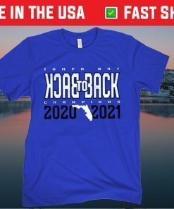 Tampa Bay Back To Back Champions 2020-2021 Classic T-Shirt