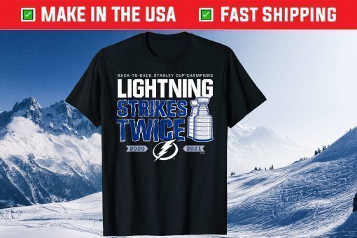 Back To Back Stanley Cup Champions Strikes Twice 2020-2021 Classic T-Shirt