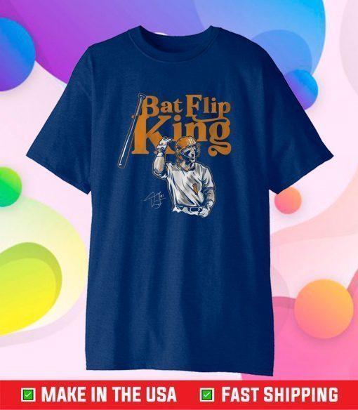 Bat Flip King Gift T-Shirt