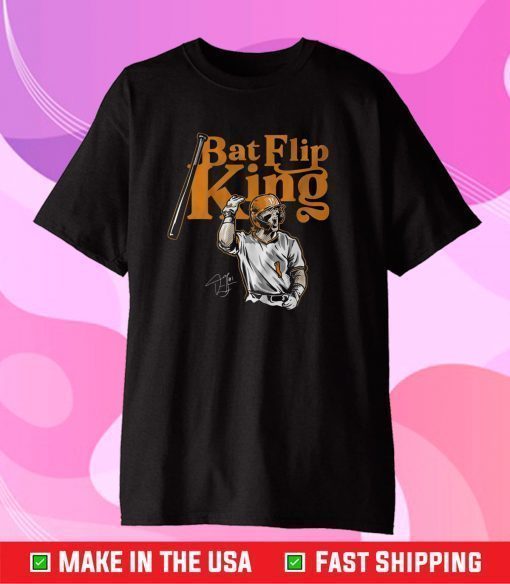 Bat Flip King Gift T-Shirt