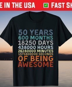 Born In 1971 Birthday - 50 Years Of Awesomeness Classic T-Shirt