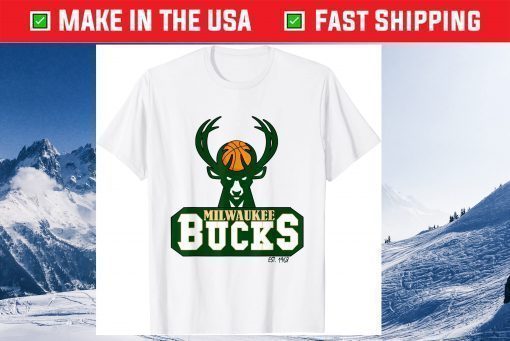 Bucks Milwaukee Us 2021 TShirt