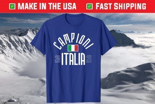 Campioni Italia 2021 Italian Flag Italy Champions Football Shirt