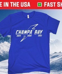 Champa Bay TBL Champions Gift T-Shirt