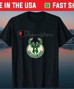 Champion Milwaukee Bucks Us 2021 T-Shirt