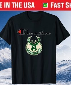 Champion Milwaukee Bucks Us 2021 T-Shirt