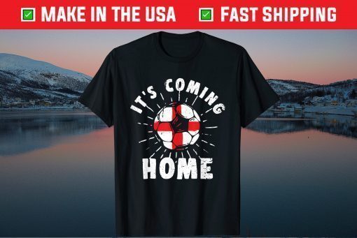 Coming Home England Flag Football Player Fan Soccer Classic T-Shirt