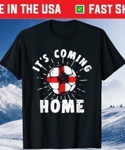 Coming Home England Flag Football Player Fan Soccer Classic T-Shirt