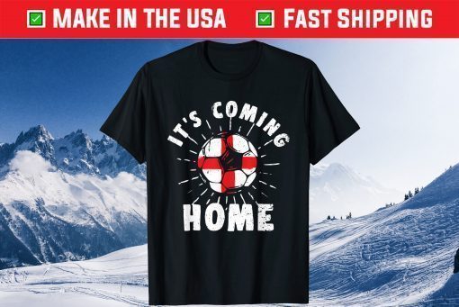 Coming Home England Flag Football Player Fan Soccer Classic T-Shirt