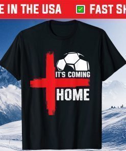 Coming Home Football Player Soccer Fan England Flag Classic T-Shirt