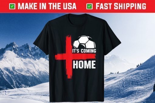 Coming Home Football Player Soccer Fan England Flag Classic T-Shirt