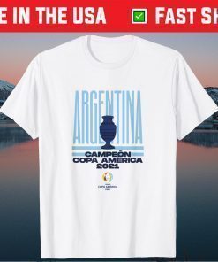 Argentina Champions Copa America Official Shirt