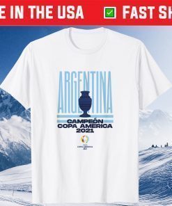 Argentina Champions Copa America Official Shirt