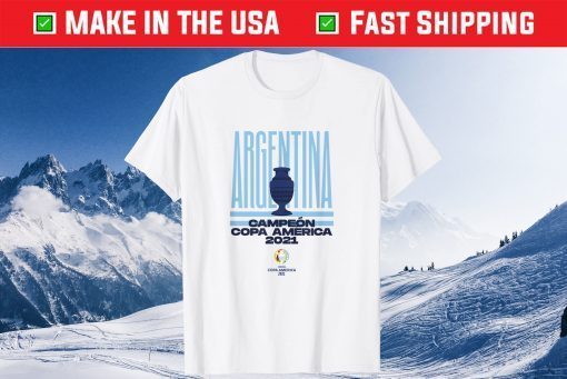 Argentina Champions Copa America Official Shirt