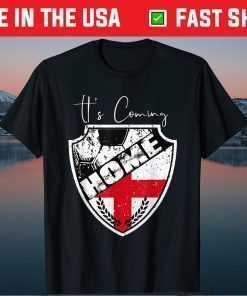 England Soccer 2021 It's Coming Home Football Flag Classic T-Shirt