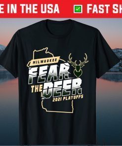 Fear Deer Milwaukee Buck Finals Champs T-Shirt