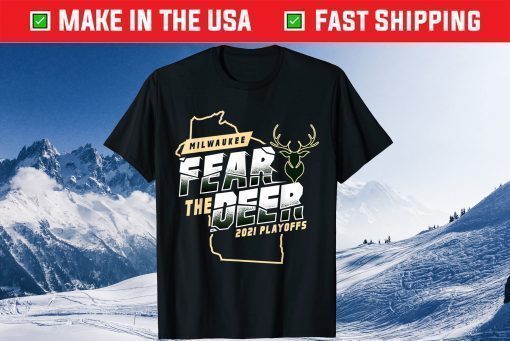 Fear Deer Milwaukee Buck Finals Champs T-Shirt