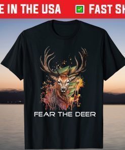 Fear The Deer Basketball T-Shirt