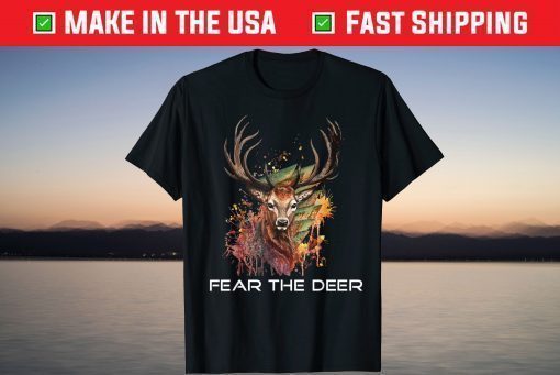 Fear The Deer Basketball T-Shirt