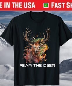 Fear The Deer Basketball T-Shirt