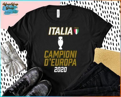 Flag Italia Campioni D'Europa 2020 Italia Champions Euro 2020 Shirt