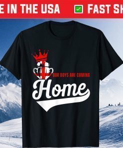 Football Player England Our Boys Are Coming Home Soccer Classic T-Shirt