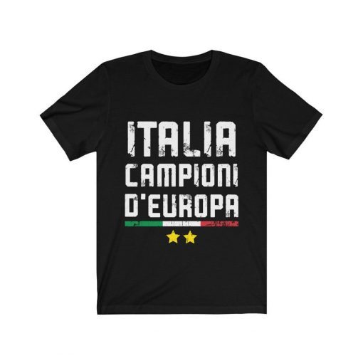 Italia Campioni d'Europa Italy Jersey Soccer 2021 Shirt