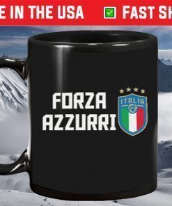 Italia Forza Azzurri It's Coming Rome Mug