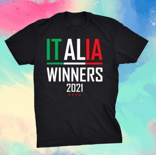 Italia Winner 2021 Italy Soccer Euro 2021 Shirt