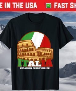 Italian Flag European Champion 2021 Italia Champion EURO 2020 Shirt