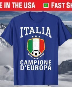 Italy Campione D'Europa Italia Champions Football Shirt