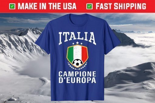 Italy Campione D'Europa Italia Champions Football Shirt