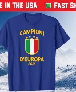 Italy Football Champions of Europe 2021 Classic T-Shirt