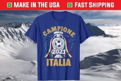 Italy Football Italian National Flag Champion 2021 Winner Italia Champions Football Shirt