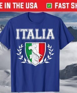 Italy Football Team Soccer Italia Champions Football T-Shirt