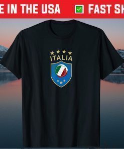 Italy Soccer Italian Italia Flag Football Player Classic T-Shirt