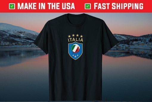 Italy Soccer Italian Italia Flag Football Player Classic T-Shirt