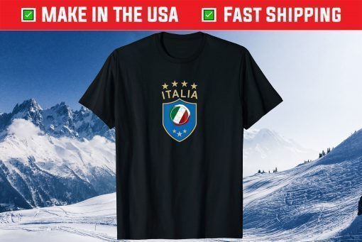 Italy Soccer Italian Italia Flag Football Player Classic T-Shirt